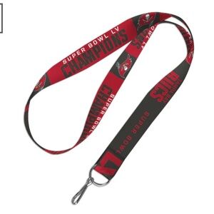 Tampa Bay Buccaneers Super Bowl LV Champions Champions Lanyard NWT